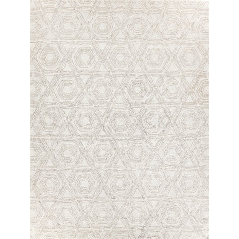 Caprice Hand-Tufted New Zealand Wool Beige/Ivory 12'x15' Area Rug