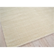 Cabrini Modern Handloomed Silky Nylon Light Beige 2'x3' Area Rug