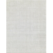 Camora Modern Handloomed Silky Nylon White 2'x3' Area Rug