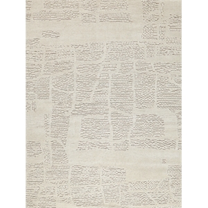 Calexico Flatweave New Zealand Wool Ivory/Beige 9'x12' Area Rug