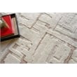 Calexico Flatweave New Zealand Wool Ivory/Beige 12'x15' Area Rug