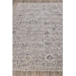 Cambridge Handloomed Wool/Bamboo Silk Silver/Blue 4'x6' Area Rug