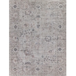 Cambridge Handloomed Wool/Bamboo Silk Silver/Blue 4'x6' Area Rug