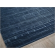 Camora Modern Handloomed Silky Nylon Navy 12'x18' Area Rug