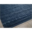 Camora Modern Handloomed Silky Nylon Navy 15'x20' Area Rug