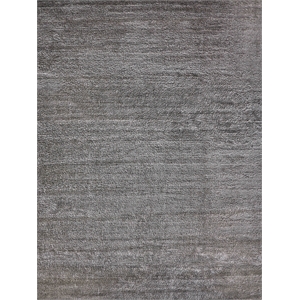 Calla Handloomed Bamboo Silk Dark Silver 6'x9' Area Rug
