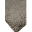 Calla Handloomed Bamboo Silk Dark Gray 6'x9' Area Rug