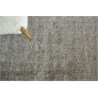 Calla Handloomed Bamboo Silk Dark Gray 6'x9' Area Rug