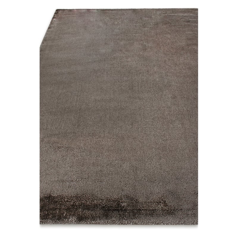 Calla Handloomed Bamboo Silk Khaki 6'x9' Area Rug