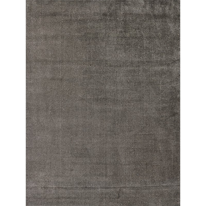 Calla Handloomed Bamboo Silk Khaki 6'x9' Area Rug