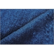 Calla Handloomed Bamboo Silk Navy Blue 10'x14' Area Rug