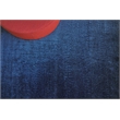 Calla Handloomed Bamboo Silk Navy Blue 10'x14' Area Rug
