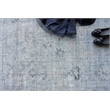 Cambridge Handloomed Wool/Bamboo Silk Blue 6'x9' Area Rug