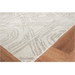 Caprice Hand-Tufted New Zealand Wool Silver 8'x10' Area Rug