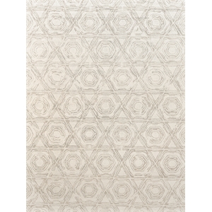Caprice Hand-Tufted New Zealand Wool Silver 8'x10' Area Rug