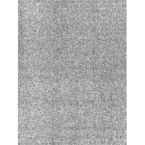 Caprice Hand-Tufted New Zealand Wool Black/Ivory 5'x8' Area Rug