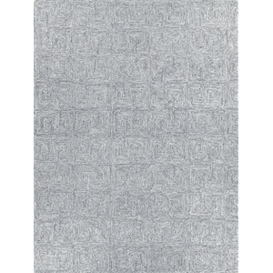 Caprice Hand-Tufted New Zealand Wool Blue/Ivory 9'x12' Area Rug