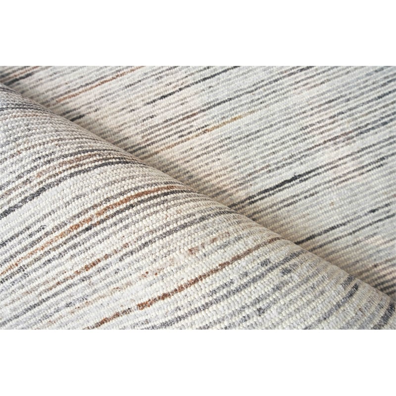 Carmen Handloomed Pet Ivory/Gray 10'x14' Area Rug