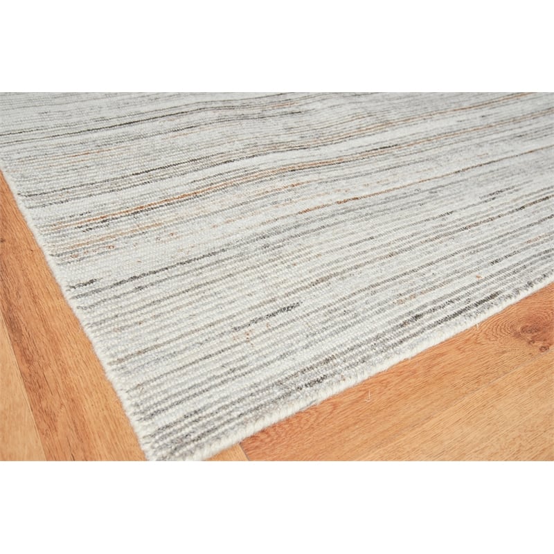 Carmen Handloomed Pet Ivory/Gray 14'x18' Area Rug