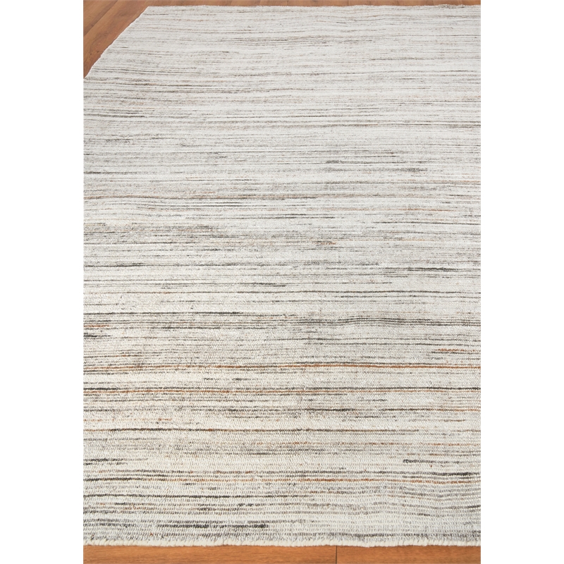 Carmen Handloomed Pet Ivory/Gray 9'x12' Area Rug