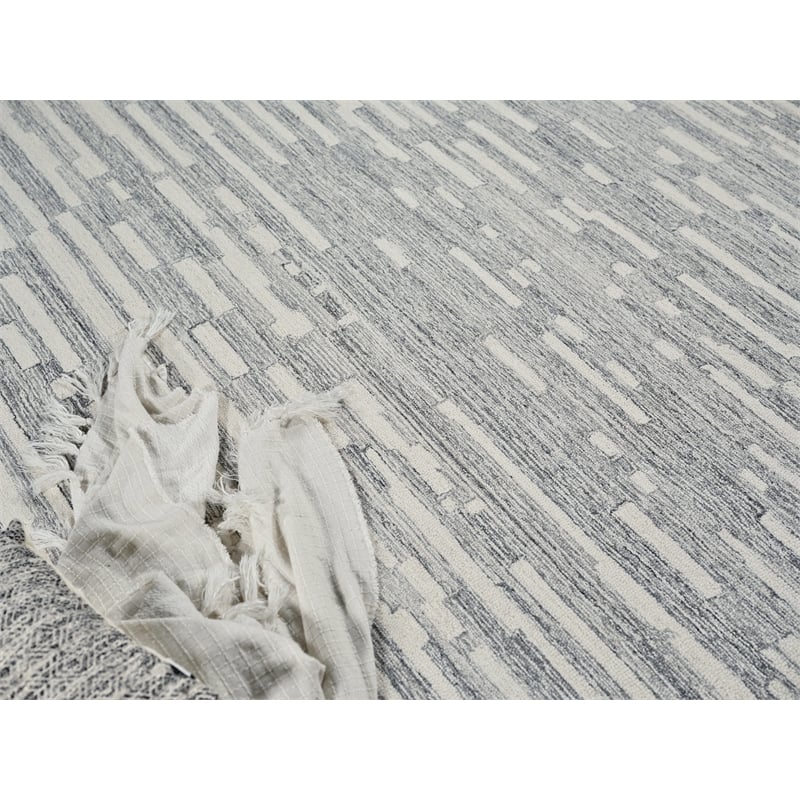 Carmel Hand-Tufted New Zealand Wool Natural Gray/Ivory 14'x18' Area Rug