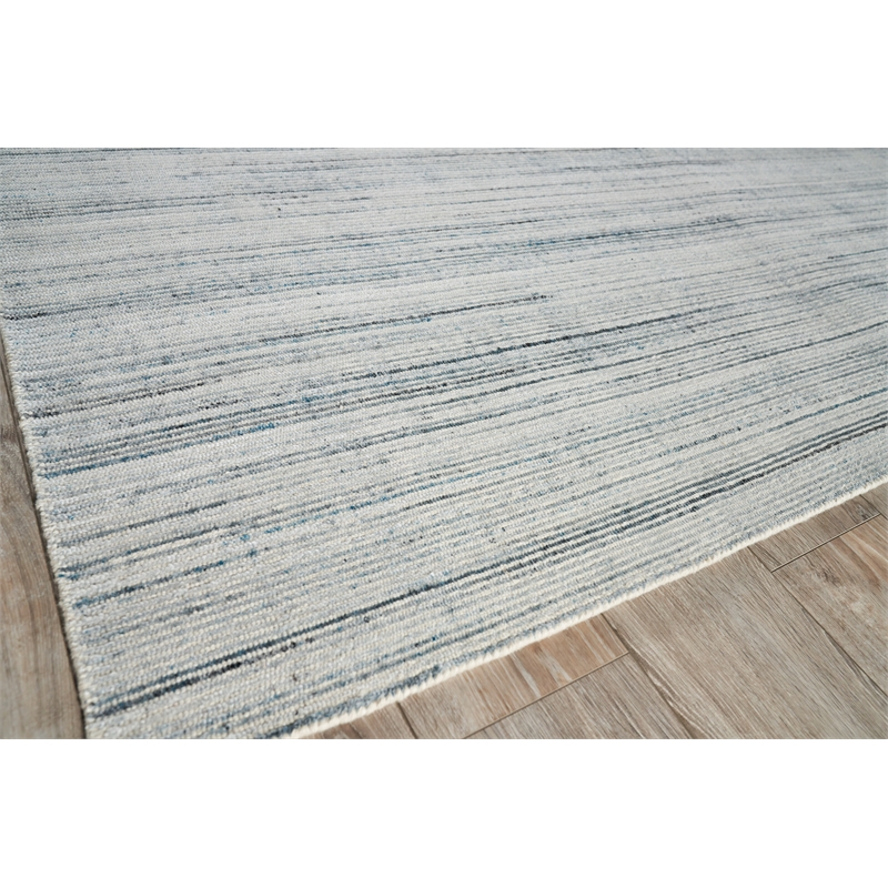 Carmen Handloomed Pet Blue/Ivory 9'x12' Area Rug