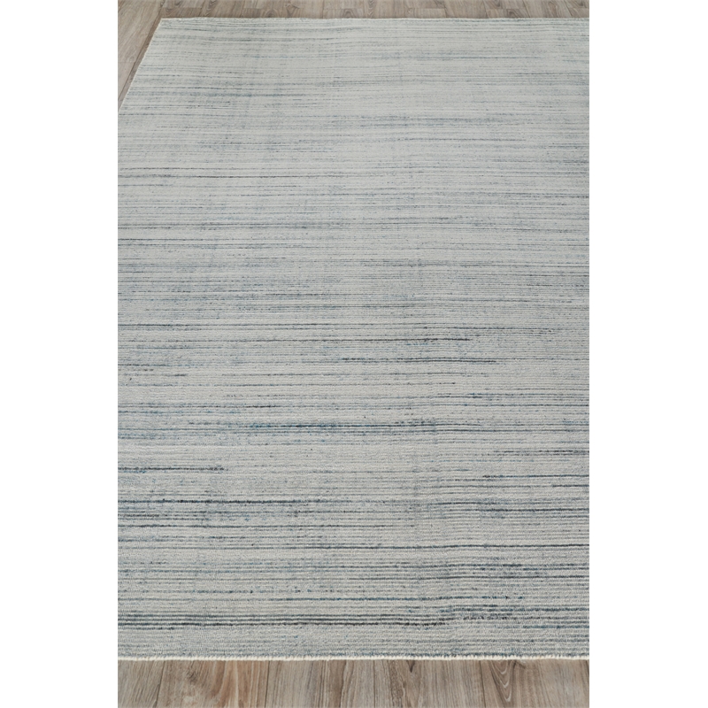 Carmen Handloomed Pet Blue/Ivory 6'x9' Area Rug
