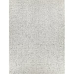 Caprice Hand-Tufted New Zealand Wool Light Blue/Ivory 5'x8' Area Rug