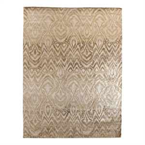 Carrera Handloomed Viscose Beige 8'x10' Area Rug