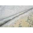 Cassina Handloomed Bamboo Silk Ivory/Light Blue 10'x14' Area Rug