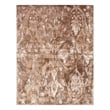 Cassina Handloomed Bamboo Silk Brown 12'x15' Area Rug