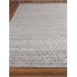 Castelli Handloomed Bamboo Silk/Wool Gray 14'x18' Area Rug