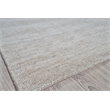 Catalina Handloomed Wool/Bamboo Silk Beige 9'x12' Area Rug