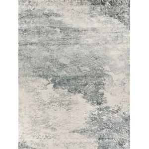 Cassina Handloomed Bamboo Silk Dark Gray/Gray 9'x12' Area Rug
