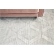 Castelli Handloomed Bamboo Silk/Wool Ivory 9'x12' Area Rug