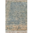 Cassina Handloomed Bamboo Silk Blue/Silver 10'x14' Area Rug