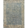 Cassina Handloomed Bamboo Silk Blue/Silver 10'x14' Area Rug
