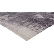 Cassina Handloomed Bamboo Silk Gray/Ivory 8'x10' Area Rug