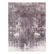Cassina Handloomed Bamboo Silk Gray/Ivory 8'x10' Area Rug