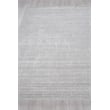 Castelli Handloomed Bamboo Silk/Wool Light Silver 10'x14' Area Rug