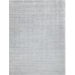 Castelli Handloomed Bamboo Silk/Wool Light Silver 10'x14' Area Rug