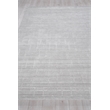 Castelli Handloomed Bamboo Silk/Wool Light Silver 14'x18' Area Rug