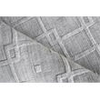 Castelli Handloomed Bamboo Silk/Wool Light Silver 14'x18' Area Rug