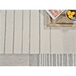 Castine Hand-Tufted New Zealand Wool Silver/Ivory 5'x8' Area Rug