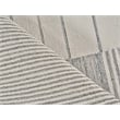 Castine Hand-Tufted New Zealand Wool Silver/Ivory 8'x10' Area Rug