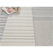 Castine Hand-Tufted New Zealand Wool Silver/Ivory 8'x10' Area Rug