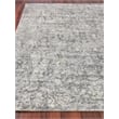 Cassina Handloomed Bamboo Silk Gray/Ivory 8'x10' Area Rug