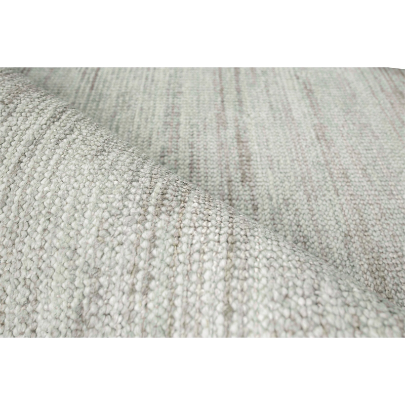 Catalina Handloomed Wool/Bamboo Silk Beige 14'x14' Square Area Rug
