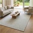 Castelli Handloomed Bamboo Silk/Wool Ivory 10'x14' Area Rug