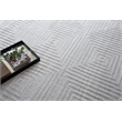 Castelli Handloomed Bamboo Silk/Wool Light Silver 14'x18' Area Rug
